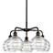 Athens Deco Swirl 26"W Oil-Rubbed Bronze 5-Light Chandelier