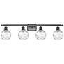 1_Athens Deco Swirl 36"W Oil-Rubbed Bronze 4-Light Bath Light