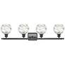 3_Athens Deco Swirl 36"W Oil-Rubbed Bronze 4-Light Bath Light more views