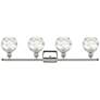 2_Athens Deco Swirl 36"W Polished Nickel 4-Light Bath Light more views