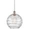 Athens Deco Swirl 8" Mini Pendant