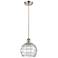 Athens Deco Swirl 8" Mini Pendant
