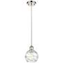 Athens Deco Swirl 8" Mini Pendant