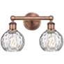 1_Athens Water Glass 10 1/4"H Antique Copper 2-Light Sconce