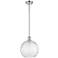 Athens Water Glass 10" Mini Pendant - Polished Chrome - Clear Water Gl