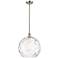 Athens Water Glass 13" Wide Brushed Nickel LED Pendant Light