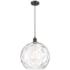 Athens Water Glass 13" Wide Oil-Rubbed Bronze Mini Pendant