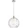 Athens Water Glass 14"W Polished Nickel LED Pendant Light