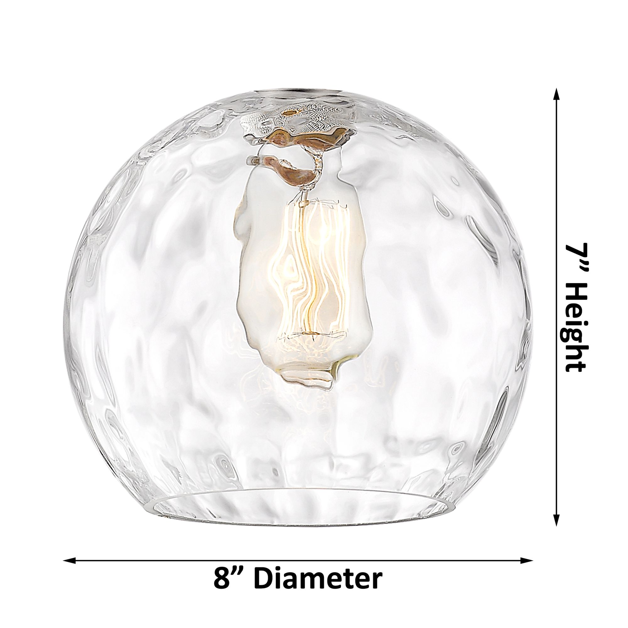 Image 6 Athens Water Glass 2 Light 18" Bath Light - Brushed Brass - Clear Shad more views