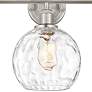 2_Athens Water Glass 26" Wide Satin Nickel 3-Light Bath Light more views