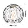 4_Athens Water Glass 26"W Antique Brass 3-Light LED Bath Light more views