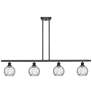 Athens Water Glass 4 Light 46" LED Island Light - Oil Rubbed Bronze -