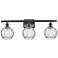 Athens Water Glass 6" 3 Light 26" Bath Light - Oil Rubbed Bronze