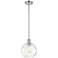 Athens Water Glass 8" Mini Pendant - Polished Chrome - Clear Water Gla