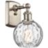 Athens Water Glass 9 1/2" High Satin Nickel LED Wall Sconce