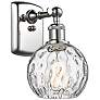 2_Athens Water Glass 9 1/2"H Polished Chrome LED Wall Sconce