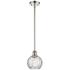 Athens Water Glass 9" Wide Polished Nickel LED Mini Pendant