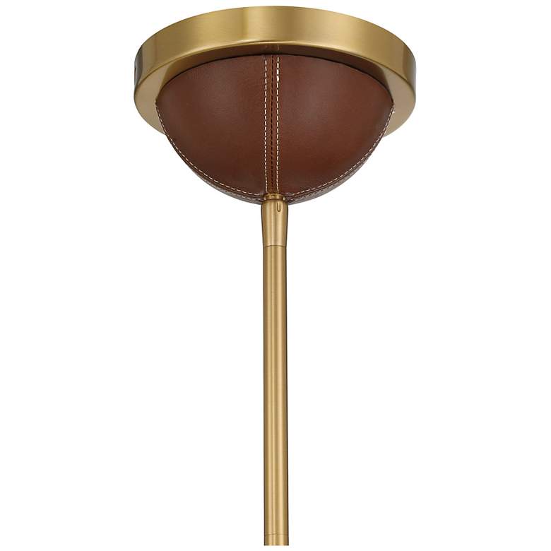 Image 6 Atherton 5-Light Pendant in Warm Brass more views