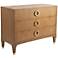 Atherton Eastern Teak and Brass Bachelors Chest