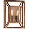 Athina 10 3/4" High Gilded Bronze 2-Light Wall Sconce