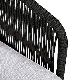 Image5 of Athos Charcoal Rope Dark Eucalyptus Outdoor Club Chair more views