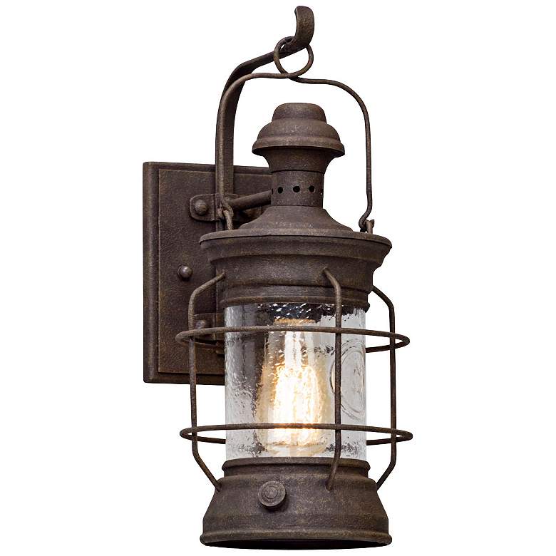 Image 2 Atkins 15 1/2" High Centennial Rust Outdoor Wall Light