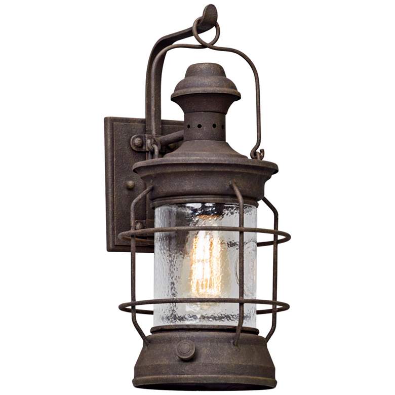 Image 1 Atkins 18 inch High Centennial Rust Outdoor Wall Light