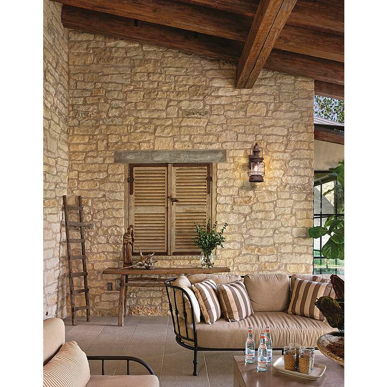Image 3 Atkins 22" High Heritage Bronze Outdoor Wall Light more views