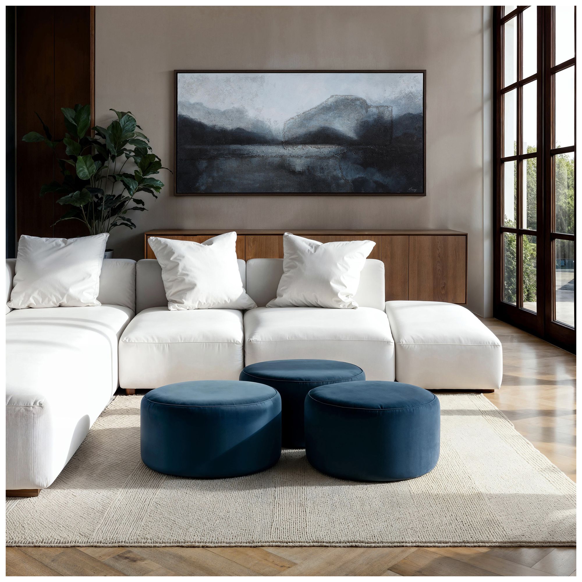 Image 4 Atlanta 30" H x 60" W Canvas Art more views