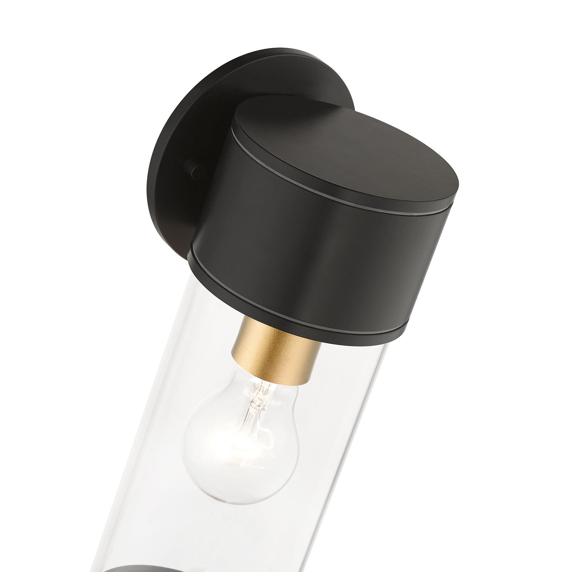 Atlantic 1 Light Bronze Outdoor Medium Wall Lantern