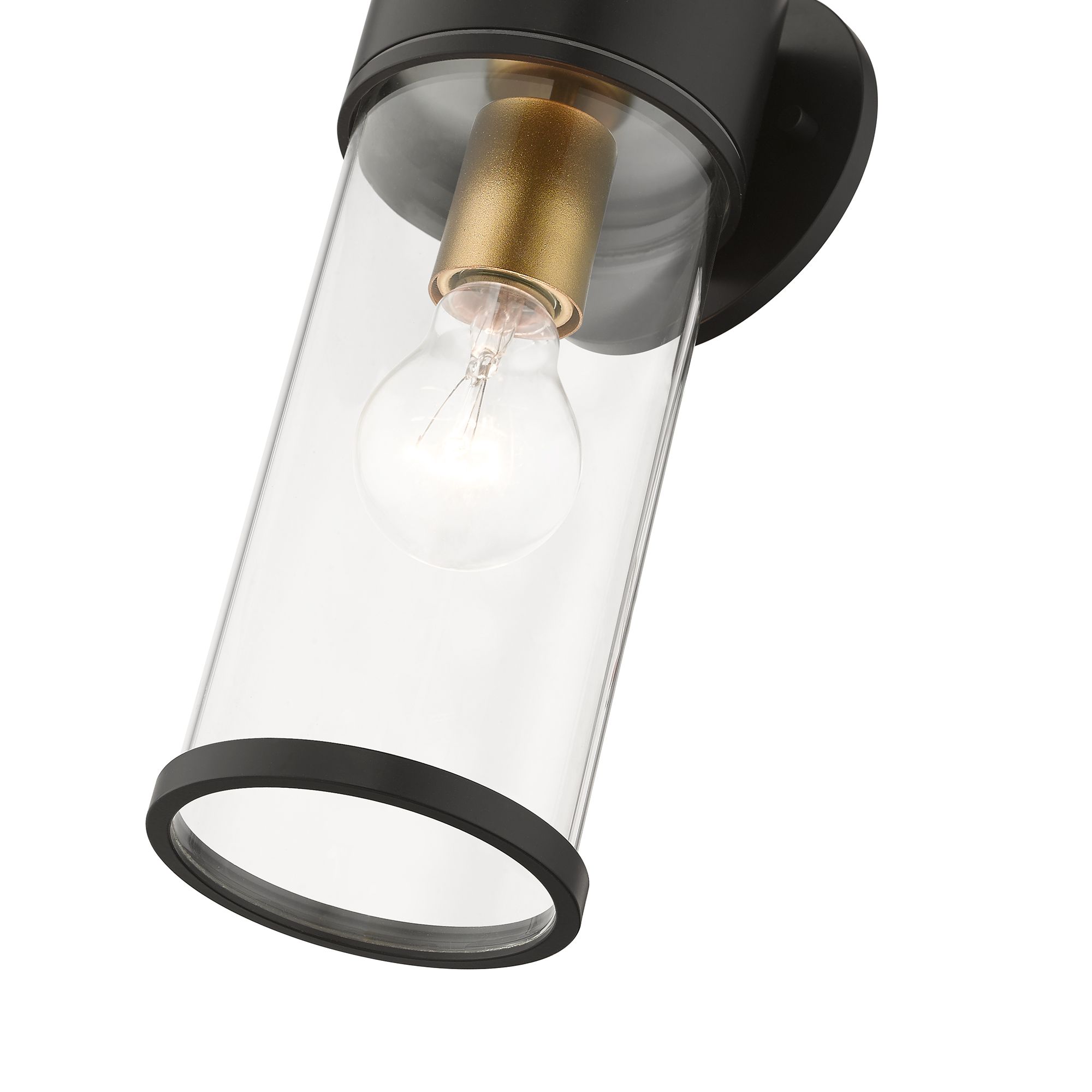 Atlantic 1 Light Bronze Outdoor Medium Wall Lantern