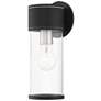 2_Atlantic 1 Light Textured Black Outdoor Medium Wall Lantern