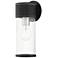 Atlantic 1 Light Textured Black Outdoor Medium Wall Lantern