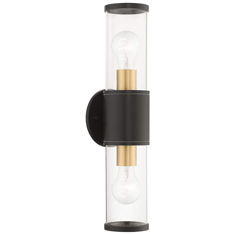 Image 2 Atlantic 2 Light Bronze Outdoor Large ADA Wall Lantern