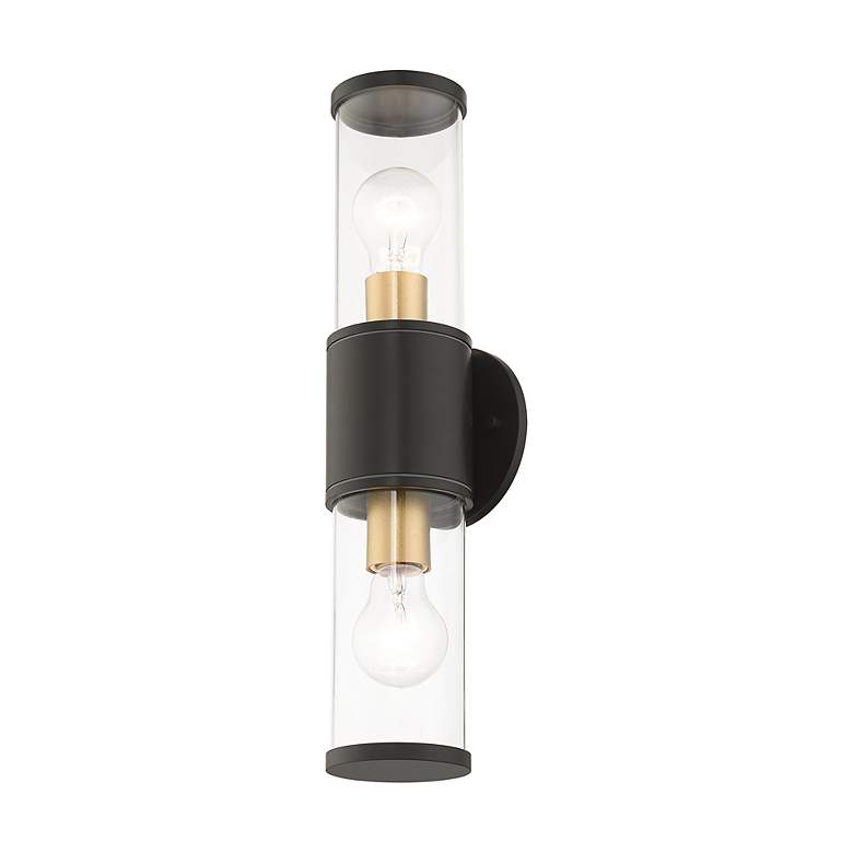 Image 4 Atlantic 2 Light Bronze Outdoor Large ADA Wall Lantern more views