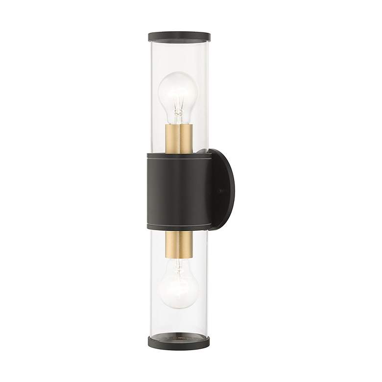 Image 6 Atlantic 2 Light Bronze Outdoor Large ADA Wall Lantern more views