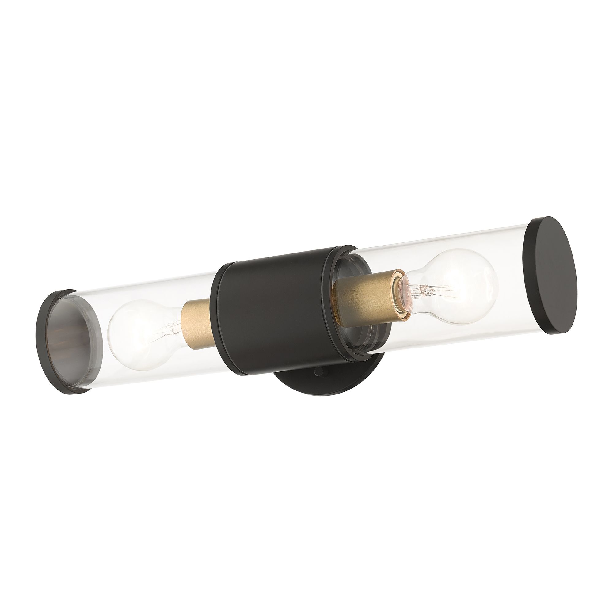 Atlantic 2 Light Bronze Outdoor Large ADA Wall Lantern