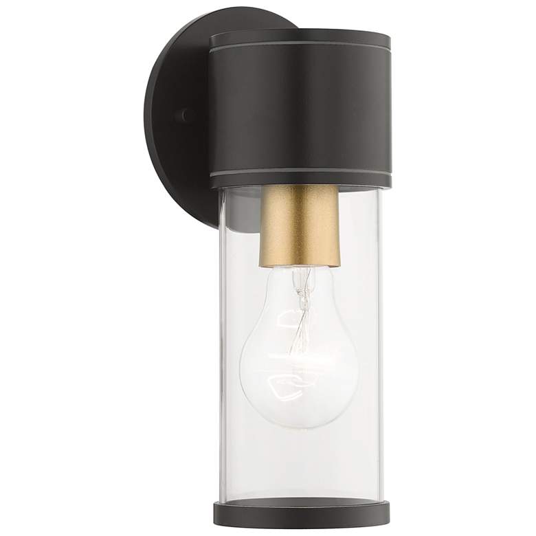 Image 1 Atlantic 2 Light Bronze Outdoor Small ADA Wall Lantern
