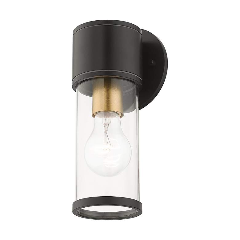 Image 5 Atlantic 2 Light Bronze Outdoor Small ADA Wall Lantern more views