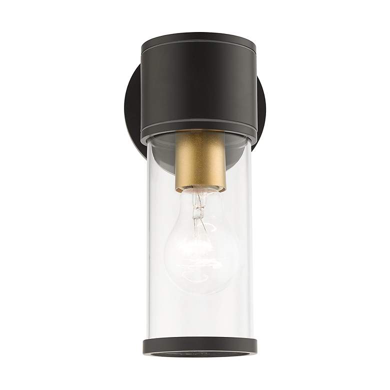Image 6 Atlantic 2 Light Bronze Outdoor Small ADA Wall Lantern more views