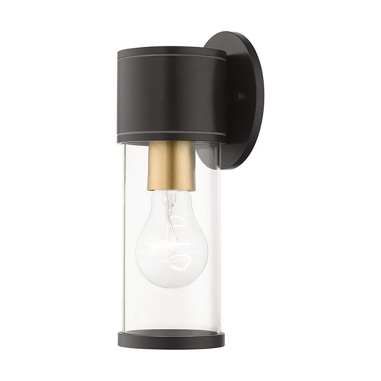 Image 7 Atlantic 2 Light Bronze Outdoor Small ADA Wall Lantern more views