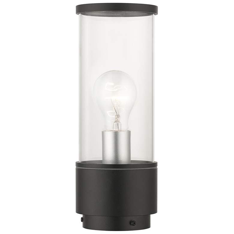 Image 1 Atlantic 2 Light Textured Black Outdoor Medium Post Top Lantern