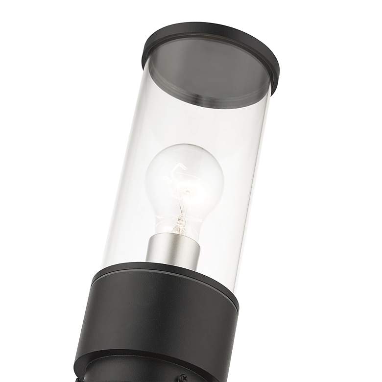 Image 6 Atlantic 2 Light Textured Black Outdoor Medium Post Top Lantern more views