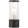 2_Atlantic 2 Light Textured Black Outdoor Small Post Top Lantern