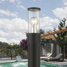 Atlantic 2 Light Textured Black Outdoor Small Post Top Lantern Atlantic 2 Light Textured Black Outdoor Small Post Top Lantern