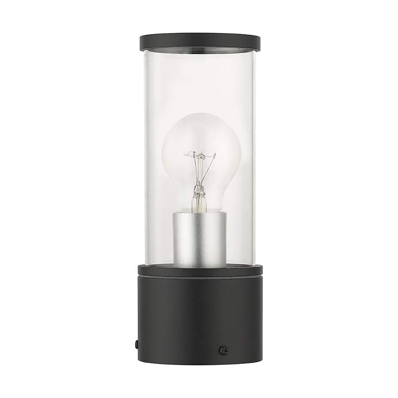 Image 3 Atlantic 2 Light Textured Black Outdoor Small Post Top Lantern more views
