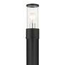 4_Atlantic 2 Light Textured Black Outdoor Small Post Top Lantern more views