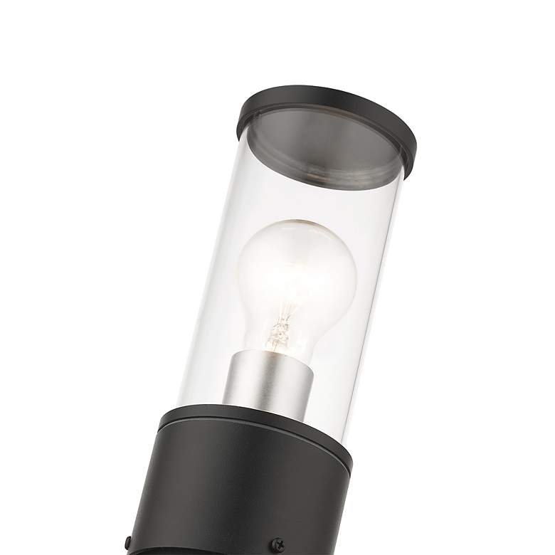 Image 5 Atlantic 2 Light Textured Black Outdoor Small Post Top Lantern more views