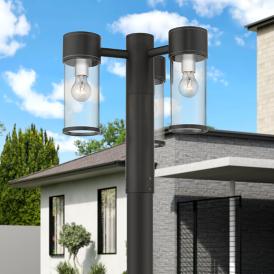 Atlantic 3 Light Textured Black Outdoor Extra Large Post Top Lantern Atlantic 3 Light Textured Black Outdoor Extra Large Post Top Lantern