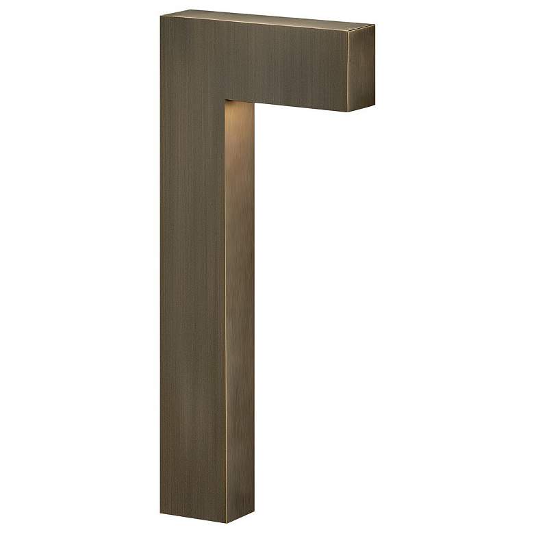 Image 1 Atlantis 15 3/4" High Matte Bronze LED Landscape Path Light